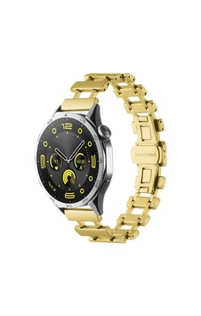 Gear S3 Uyumlu Omsy- Krd-96 22mm Metal Kordon-gold Gear S3 Uyumlu Omsy- Krd-96 22mm Metal Kordon-gold