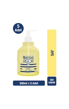 Le Petit Marseillais Saf Sıvı Sabun Zeytinyağı 500 Ml X5 Avantajlı Paket Acı Badem