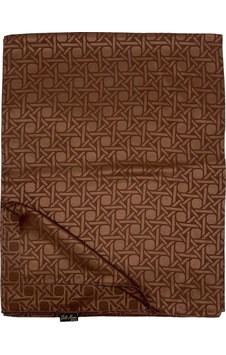 Silk Home Deluxe Şal - Kakao - Kakao 48 Silk Home Deluxe Şal - Kakao - Kakao 48