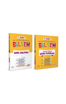 Editör 1. Sınıf Bilsem Konu Ve Soru Bankası Seti 2 Kitap