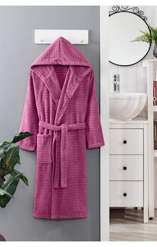 Kapüşonlu Unisex Banyo Bornozu %100 Soft Pamuklu 001 Kapüşonlu Unisex Banyo Bornozu %100 Soft Pamuklu 001