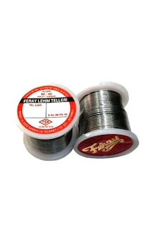 1 Mm / 200 Gram Feray Lehim Teli 60 Kalay 40 Kurşun 60/40 - 5 Kanal Pastalı Flux Lı Lehim 1 Mm / 200 Gram Feray Lehim Teli 60 Kalay 40 Kurşun 60/40 - 5 Kanal Pastalı Flux Lı Lehim