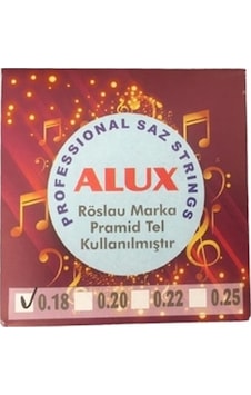 Alux Alx018P Pramid Kısa Sap Bağlama Teli 0.18