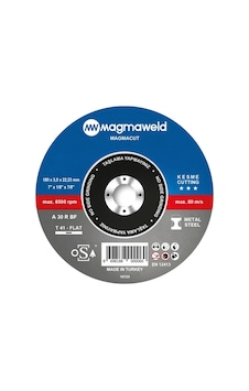 Magmaweld Magmacut Kesme Taşı Düz 180 X 3.0 X 22 mm 10 Ad Magmaweld Magmacut Kesme Taşı Düz 180 X 3.0 X 22 mm 10 Ad