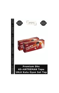 Premium Dhs 40+antreman Topu 10lu Kutu Oyun Set Top