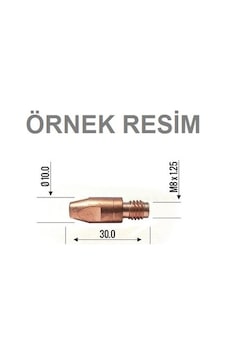 Magmaweld Kaynak Kontak Meme Ucu M8X1,0Mm - 20 Adet Magmaweld Kaynak Kontak Meme Ucu M8X1,0Mm - 20 Adet