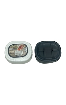 Set Üstü Katı Sabunluk Kapaklı Plastik 4835 Siyah Set Üstü Katı Sabunluk Kapaklı Plastik 4835 Siyah