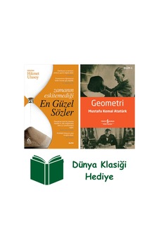 Zamanın Eskitemediği En Güzel Sözler + Geometri + Dünya Klasiği Hediye Zamanın Eskitemediği En Güzel Sözler + Geometri + Dünya Klasiği Hediye