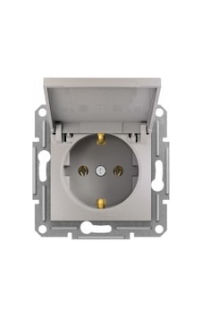 Schneider Eph3100169 Asfora Bronz Kapaklı Topraklı Priz Schneider Eph3100169 Asfora Bronz Kapaklı Topraklı Priz