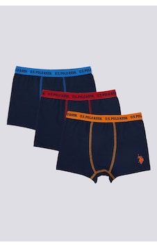 U.S. Polo Assn. U.S. Polo Assn Erkek Çocuk 3'lü Boxer Çok Renkli U.S. Polo Assn. U.S. Polo Assn Erkek Çocuk 3'lü Boxer Çok Renkli