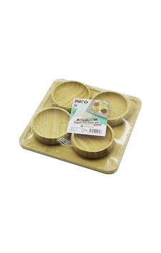 Ahşap Bambu 5pcs Çerezlik - Lokumluk Kase Seti 22x22cm 5332 0 Ahşap Bambu 5pcs Çerezlik - Lokumluk Kase Seti 22x22cm 5332 0