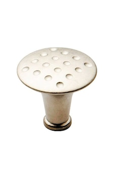 Noktlı Düğme Kulp Krom Siyah Noktlı Düğme Kulp Krom Siyah