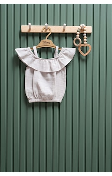 Miababy Kız Bebek Müslin İp Askılı Tişört 6 Ay 3 Yaş %100 Pamuk Gri Miababy Kız Bebek Müslin İp Askılı Tişört 6 Ay 3 Yaş %100 Pamuk Gri