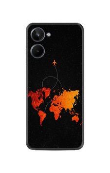 Realme 10 Kılıf Silikon Desen Özel Seri İz Bırakan Uçak 1778 Realme 10 Kılıf Silikon Desen Özel Seri İz Bırakan Uçak 1778