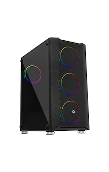 Frisby Panda FC-9405G 650W 80+ 4x120mm Double Slim Ring RGB Fan Kasa Frisby Panda FC-9405G 650W 80+ 4x120mm Double Slim Ring RGB Fan Kasa