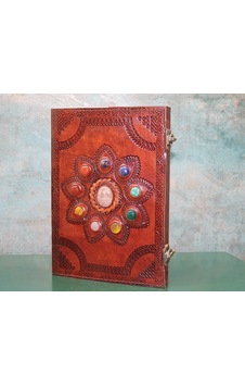 Taşlı Deri Defter Ksk3157 Taşlı Deri Defter Ksk3157
