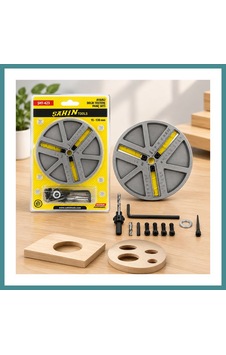 Trendexa Ayarlı Delik Testere Panç Seti 45-130mm Mac Trendexa Ayarlı Delik Testere Panç Seti 45-130mm Mac