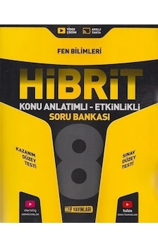 Hız Yayınları 8. Sınıf Fen Bilimleri Konu Anlatımlı Etkinlikli Hibrit Soru Bankası Hız Yayınları 8. Sınıf Fen Bilimleri Konu Anlatımlı Etkinlikli Hibrit Soru Bankası
