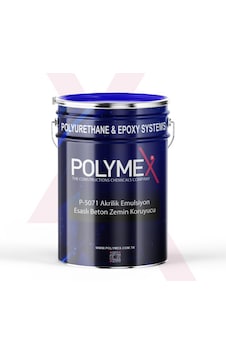 Polymex P-5071 Akrilik Emulsiyon Esaslı Beton Zemin Koruyucu Polymex P-5071 Akrilik Emulsiyon Esaslı Beton Zemin Koruyucu
