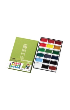Zig Kuretake Gansai Tambi 18 Renk Tablet Suluboya 1 Adet Çok Renkli - 927747370 Çok Renkli