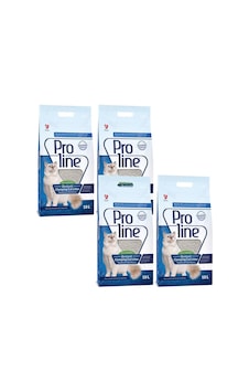 Proline Parfümsüz Topaklaşan Bentonit Kedi Kumu 4 x 10 L Proline Parfümsüz Topaklaşan Bentonit Kedi Kumu 4 x 10 L