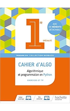 Cahier D’Algo - Hachette Education Cahier D’Algo - Hachette Education