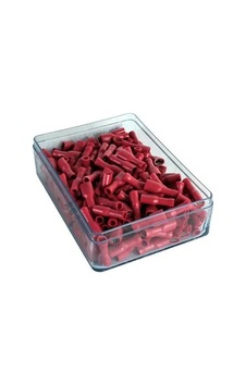 Effd-2638 Tam İzoleli Dişi Faston Ucu - 200'li Paket Effd-2638 Tam İzoleli Dişi Faston Ucu - 200'li Paket
