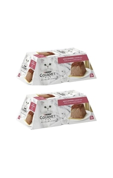 Purina Gourmet Revelations Somonlu Kedi Konservesi 2'li 2 x 57 G