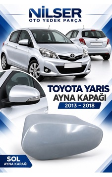 Toyota Yaris Sol Ayna Kapağı Boyasız 2013-2018 87945-0d909 Toyota Yaris Sol Ayna Kapağı Boyasız 2013-2018 87945-0d909