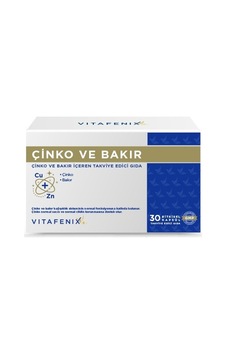 Vitafenix Çinko Bakır 30 Kapsül Vitafenix Çinko Bakır 30 Kapsül