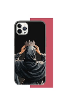 Apple iPhone 12 Pro Max Uyumlu Taç Uv Baskılı Silikon Kılıf Renkli Apple iPhone 12 Pro Max Uyumlu Taç Uv Baskılı Silikon Kılıf Renkli