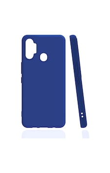 Tecno Spark 7 Pro Kılıf Kamera Korumalı Silikon Rubber Arka Kapak Lacivert Tecno Spark 7 Pro Kılıf Kamera Korumalı Silikon Rubber Arka Kapak Lacivert