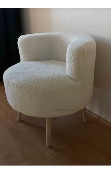 Berjer Tekli Koltuk Bahçe Sandalyesi Balkon Sandalyesi Oturma Odası Ebeveyn Odası Beyaz Berjer Tekli Koltuk Bahçe Sandalyesi Balkon Sandalyesi Oturma Odası Ebeveyn Odası Beyaz