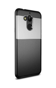 General Mobile Gm 8 Kılıf Çizgili Kare Görünümlü Optik Kılıf Gümüş General Mobile Gm 8 Kılıf Çizgili Kare Görünümlü Optik Kılıf Gümüş