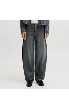 Jack & Jones Kadin Barrel Fit Orta Bel Jean - Fuji - 12303526 Siyah Jack & Jones Kadin Barrel Fit Orta Bel Jean - Fuji - 12303526 Siyah