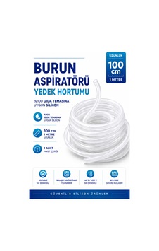 Burun Aspiratörü Yedek Hortumu 100 Cm-1 Adet - 906182262 Burun Aspiratörü Yedek Hortumu 100 Cm-1 Adet - 906182262