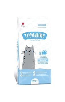 Trendline Tavuklu Kısırlaştırılmış Yetişkin Kedi Maması 10 KG Trendline Tavuklu Kısırlaştırılmış Yetişkin Kedi Maması 10 KG