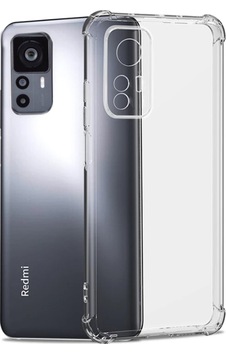 Xiaomi Mi 12t Kılıf Zore Kamera Korumalı Nitro Anti Shock Silikon Renksiz