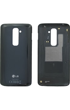 Gmr LG Uyumlu G2 D802 Arka Pil Kapağı - Siyah Gmr LG Uyumlu G2 D802 Arka Pil Kapağı - Siyah