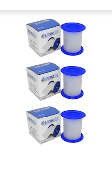 Dermafix Hipoalerjenik Tıbbi Şeffaf Flaster 5x2,5 Cm 3 Adet Dermafix Hipoalerjenik Tıbbi Şeffaf Flaster 5x2,5 Cm 3 Adet
