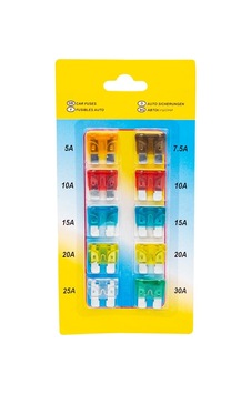 Ayrex Bıçaklı Oto Sigorta 10lu Paket , 1 5a, 1 7.5a, 2 10a, 2 15a, 2 20a, 1 25a, 1 30a Ayrex Bıçaklı Oto Sigorta 10lu Paket , 1 5a, 1 7.5a, 2 10a, 2 15a, 2 20a, 1 25a, 1 30a