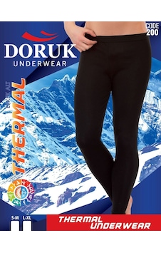 Doruk 200 Erkek Termal Tayt Siyah Doruk 200 Erkek Termal Tayt Siyah