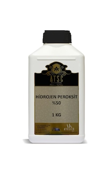 Ateşler Kimyevi Maddeler Hidrojen Peroksit Çözeltisi %50 1 KG