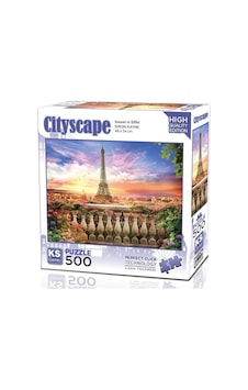 Ks Games 500 Parça Eyfel'de Gün Batımı Puzzle Ks Games 500 Parça Eyfel'de Gün Batımı Puzzle