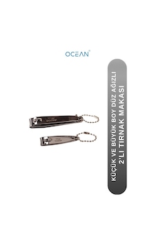 Ocean 2'li Tırnak Makası Metal Asu-220 Ocean 2'li Tırnak Makası Metal Asu-220