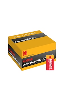 Kodak 10 Adet Çinko Karbon Shrink 9 Volt Pil Kodak 10 Adet Çinko Karbon Shrink 9 Volt Pil
