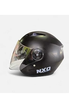 Kask Çenesiz Yazlık Nxo Siyah