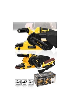 Assur Plus ASR422 230V Elektrikli Vakumlu Tozsuz Cila Özellikli Tank Zımpara Makinesi Sarı-1331