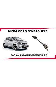Mıcra Sag Aks Komple Otomatık 1.2 2009 Sonrası K13 Kasa Mıcra Sag Aks Komple Otomatık 1.2 2009 Sonrası K13 Kasa