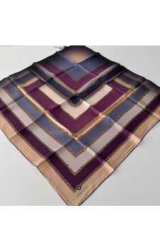 Vissona Twill İpek Eşarp Ipk5306-27739 Çok Renkli Vissona Twill İpek Eşarp Ipk5306-27739 Çok Renkli
